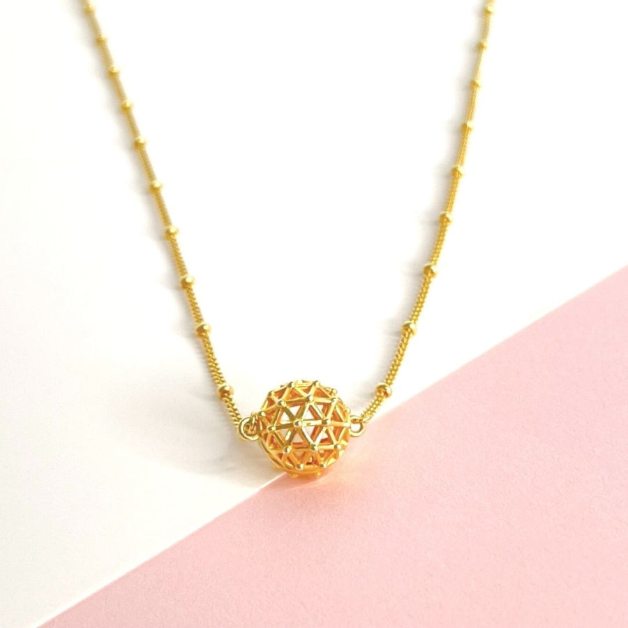 Gold 2025 diffuser necklace